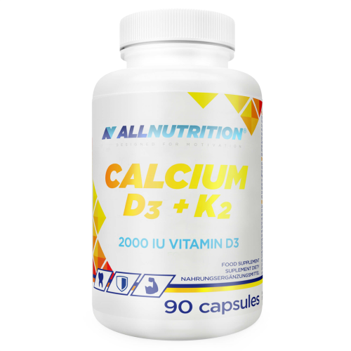 All Nutrition Calcium D3+K2, 90 Capsules